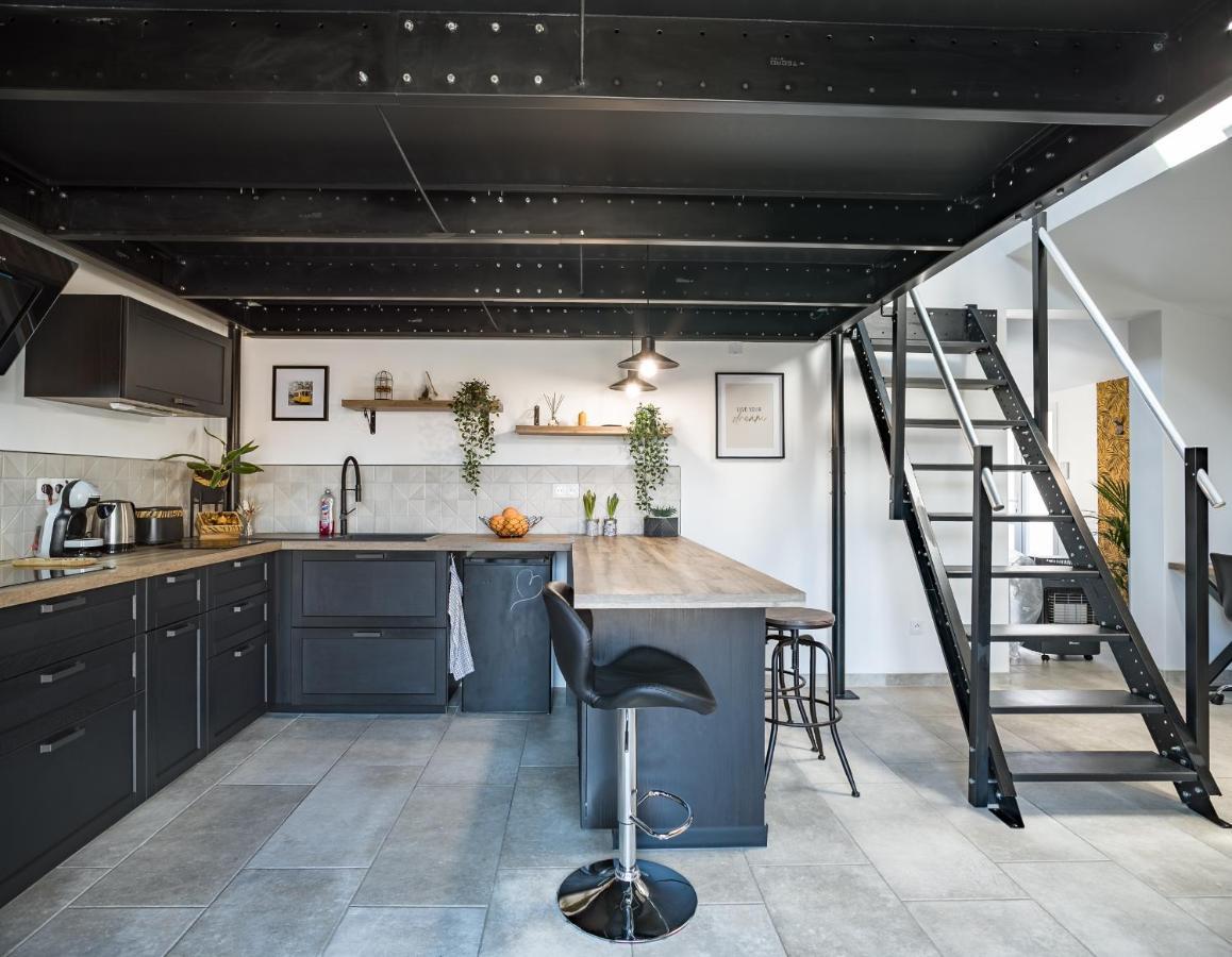 Loft Avec Jardin Et Parking Prive Leilighet Troyes Eksteriør bilde